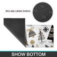 thumbnail image 6 of White Christmas Tree and Snowflake Pattern Kitchen Rugs Sets Of 2,Anti Fatigue Kitchen Mat Rugs Non Slip Washable,Decorative Kitchen Floor Mats for Kitchen,Sink,Laundry,17"x30"+17"x47", 6 of 7
