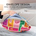 thumbnail image 4 of Yayeee Pillowcase Standard Size Set of 2 Satin Wrinkle Resistant Pillow Case, Art Map, 4 of 7