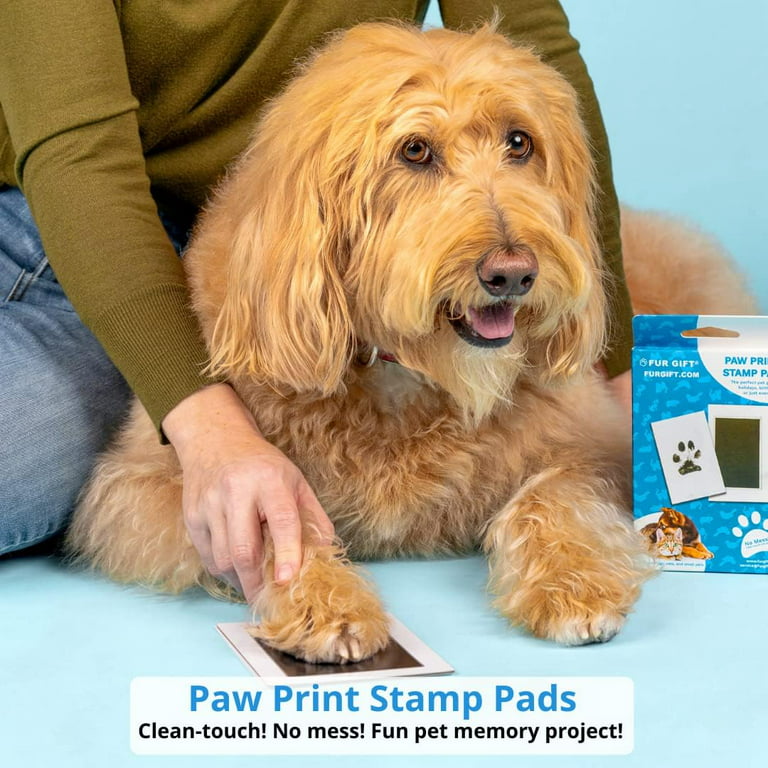 Dog Paw Print Kit Clean Touch Ink Pad DIY Keepsake Pawprint Maker