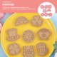 thumbnail image 5 of GOOHOCHY 8pcs tréboles moldes de galletas en forma de moldes de galletas moldes para hornear accesorio para hornear, 5 of 7