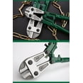 thumbnail image 2 of Graflsoa TUOSEN Heavy-Duty Bolt Cutter with Green & Silver Finish, 12-Inch T8 Steel Manual Wire and Rebar Cutting Tool, 2 of 6
