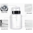 thumbnail image 2 of Subembotellado y accesorios Dispensador de uñas Botella con bomba Empuje hacia abajo Botella dispensadora con bomba bloqueable vacía para esmalte de uñas brillar Electrónica, 2 of 5
