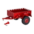 thumbnail image 2 of kokiya RC Crawler Trailer Aluminum Alloy Premium Professional Upgrade DIY Modified with Red, 2 of 10