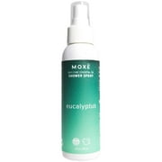 MOXE In-Shower Aromatherapy Mist 100% Pure Eucalyptus Essential Oil Congestion and Stress Relief Steam Spray, 4 oz