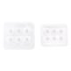 thumbnail image 1 of 2pcs Sphere Ball Silicone Bead Molds with Holes Round Epoxy for Jewelry,Polymer Clay Soap Making,Cab, 1 of 5