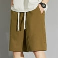 thumbnail image 5 of Up to 65% off Xunlbb Men's Big & Tall Cargo Shorts Men's Casual Daily Outdoor Beach Lightweight And Breathable Work Shorts Gift for Him, M-8XL, 5 of 8