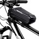 thumbnail image 5 of Bolsa para cuadro de bicicleta Sonducket con cremallera frontal para teléfono móvil, 5 of 6