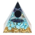 thumbnail image 4 of Pyramid, Harmonious Pairing Orgone Pyramid Unique Beautifully Handcrafted  For  Decor, 4 of 8