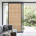 thumbnail image 4 of Brown Wood Grain Window Privacy Film, Retro Western Farmhouse Wooden Board Static Cling UV Sun Blocking Tint Film Heat Control Windows Films for Bedroom Bathroom, Window Stickers 35.4"x78.7", 4 of 8