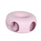 thumbnail image 3 of Cama túnel 2 en 1 para gatos con orificio para orinar, cómoda, lavable e interactiva. Rosa, 3 of 8