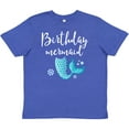 thumbnail image 3 of Inktastic Birthday Mermaid Girls Party Youth T-Shirt, 3 of 5