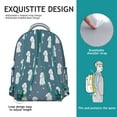 thumbnail image 5 of "Trendy Dog Themed Backpack - Lightweight School & Travel Bag, Cute Canine Print Gift for Students & Teachers, Roomy Main Compartment + Hidden Pockets", 5 of 6