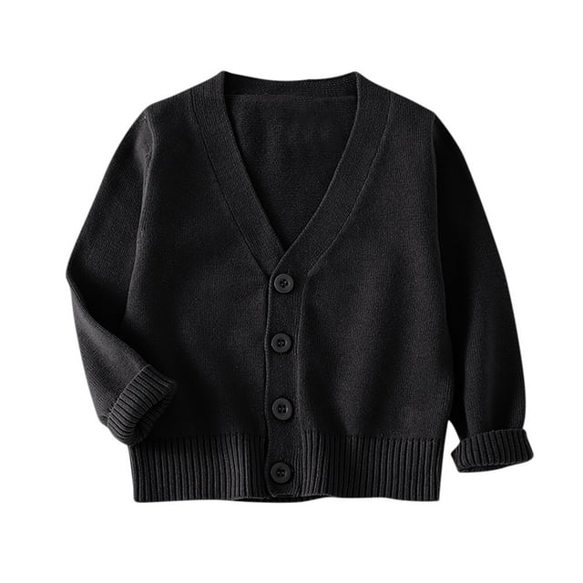 Baby Cardigan Sweater, Long Sleeve Button Cable-Knit Cardigan Toddler Girl Boy Sweatshirt Spring Fall Outfits Coat toddler button up