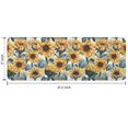 thumbnail image 7 of White Blue Sunflower Pattern Kitchen Rug Mat,Kitchen Runner Rugs Non Skid Washable,Decorative Kitchen Floor Mats for Kitchen,Sink,Laundry,17"x47.2", 7 of 7