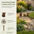 thumbnail image 5 of Metal Bird Garden Stake, 3-Bird Dandelion Silhouette Art for Outdoor Lawns, Patios, Flower Beds, and Memorial Garden Decoration, 5 of 6