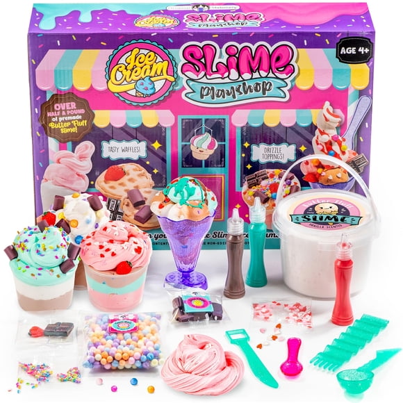 Slime Kit Original Stationery Ice Cream Playshop con limo prefabricado