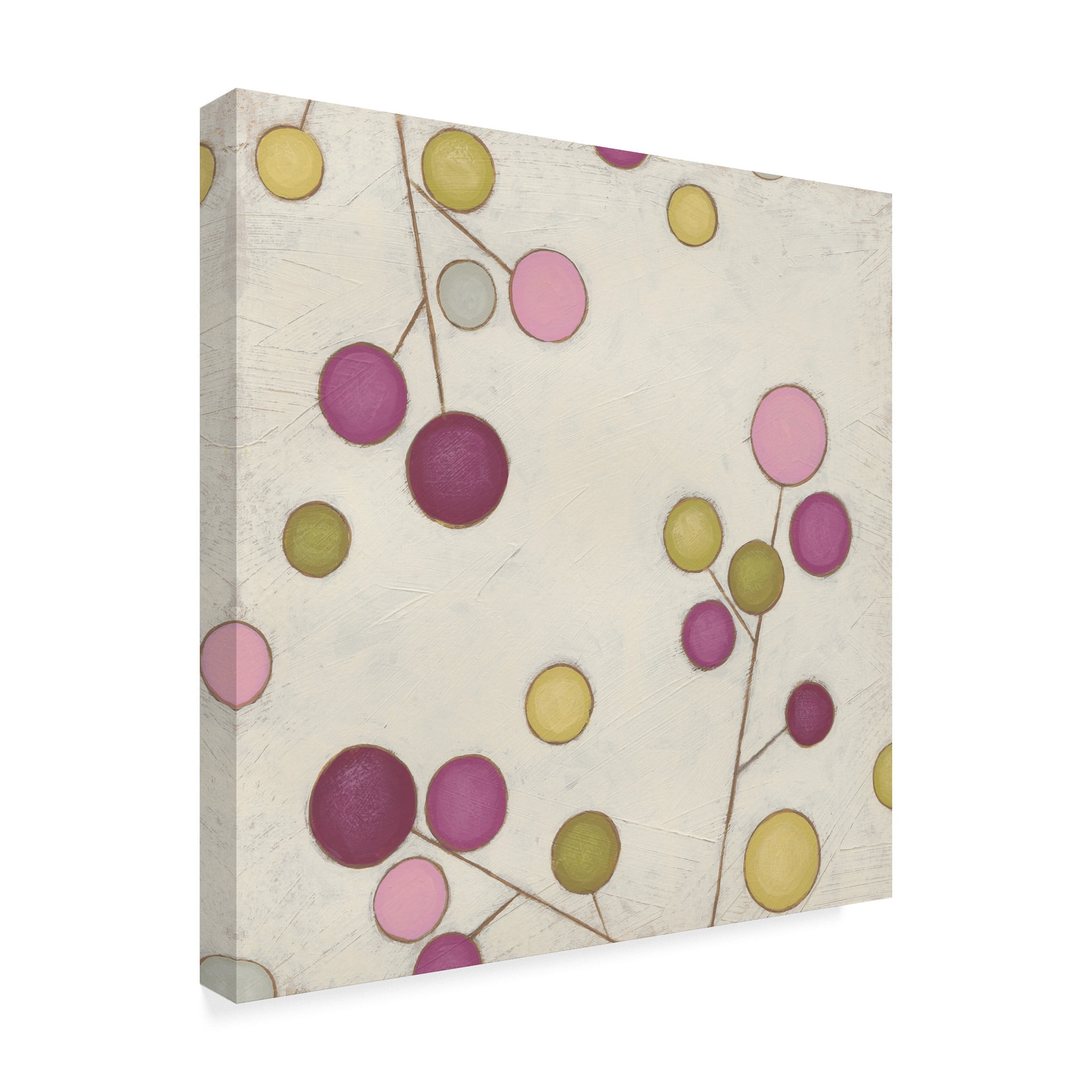 Trademark Fine Art 'Molecular Blossoms III' Canvas Art by June Erica Vess