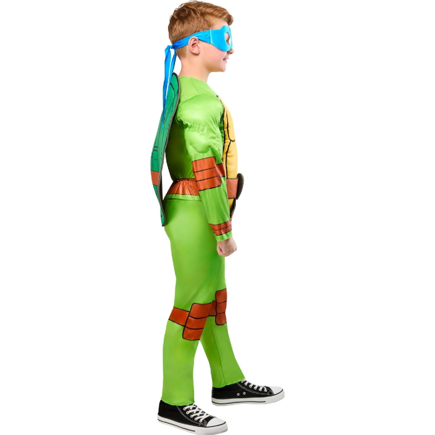 Teenage Mutant Ninja Turtle 4 in 1 Halloween Costume for Children, Boys Size M (8), by Rubies