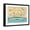 Black Frame, variant on Art.com Beach Day Art Print by Silvia Vassileva, 16" x 12"