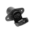 thumbnail image 1 of DYNWAVECA Plug Socket Trailer Connector Adapter 3 Pin 12V RV Fitment Waterproof Tractor Plug for Auto Electrical Truck Van, 1 of 7