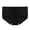 Black, variant on Women's Underwears Seamless Hipster No Show Invisible Ice Silk Stretch Bikini Underwear Panty M-XL