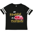 thumbnail image 3 of Inktastic My Pawpaw is a Firefighter with Fire Truck Boys or Girls Toddler T-Shirt, 3 of 5