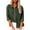 Army Green, variant on VEKDONE Women's Cotton Linen Button Shirts Fall Long Sleeve Lapel Work Blouse Casual Loose Lightweight Thin Tops Solid Color Basic Shirt