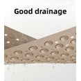 thumbnail image 2 of Non-Slip Bathtub Mat PVC Safety Shower with Drain Hole Bathroom Mat Creative Massage Foot Mat Easy To Clean Bathroom Accessories Bath Rugs, 2 of 6