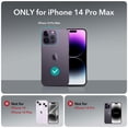 thumbnail image 2 of Funda de teléfono ESR para iPhone 14 Pro Max con MagSafe Purple, 2 of 8