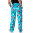 thumbnail image 4 of Disney Women's Little Mermaid Ariel Fleecy Soft Sleep Pajama Pants, 4 of 6