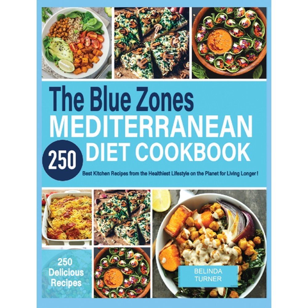 The Blue Zones Mediterranean Diet Cookbook (Hardcover)