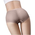 thumbnail image 4 of Ashirexll Plus Size Underwear for Women, Ladies Underwear Panties, Solid Color Lace Seamless High Waist High Elastic Hip Lift Panties, 4 of 4