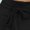 Black, variant on Women's Pants Women'S Solid Color Split Yoga Cropped Pants,Blue Women's Casual Pants XXL