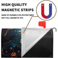 thumbnail image 6 of Halloween Pumpkin Castle Mailbox Covers Magnetic Standard Size 21x18 Inch Spooky Witch Mailbox Cover Moon Night Letter Post Box Wraps for Garden Yard Outdoor Decor, 6 of 6