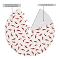 thumbnail image 2 of Sikiie Chili 30-48 inches {designName} Print Christmas Tree Skirt Snowman Xmas Tree Skirt with Edge Christmas Decorations for Holiday Party48", 2 of 7