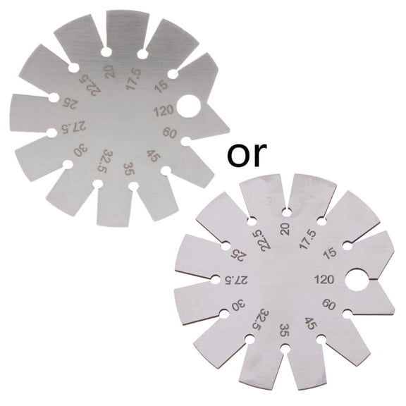 etal Bevel Gauge 15°-120° Gauge Angle Tool Stainless Steel Bevel Gauge 70mm/2.76in Suitable for Woodworking Portable