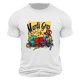 thumbnail image 1 of Casual Summer Tops Carnaval Impreso de Manga Corta Cuello Redondo, Poliéster Ligero para la Fiesta de Verano de Primavera, 1 of 9