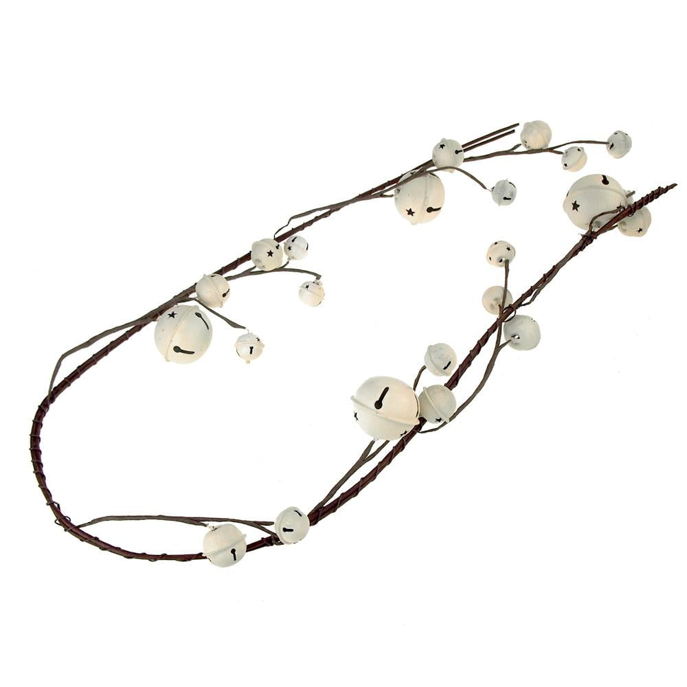 Christmas Jingle Bell Branch Garland, 54Inch