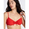 thumbnail image 4 of Time and Tru Women’s and Women's Plus Underwire Eyelet Bikini Top, Sizes XS-3X, 4 of 5