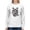 White, variant on Be Naughty Krampus Dark Christmas Tee Women's Sweatshirt