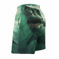 thumbnail image 4 of JRXY Majestic White Shark Portrait Summer Boardshorts Men's Beach Board Shorts Pants S, 4 of 7