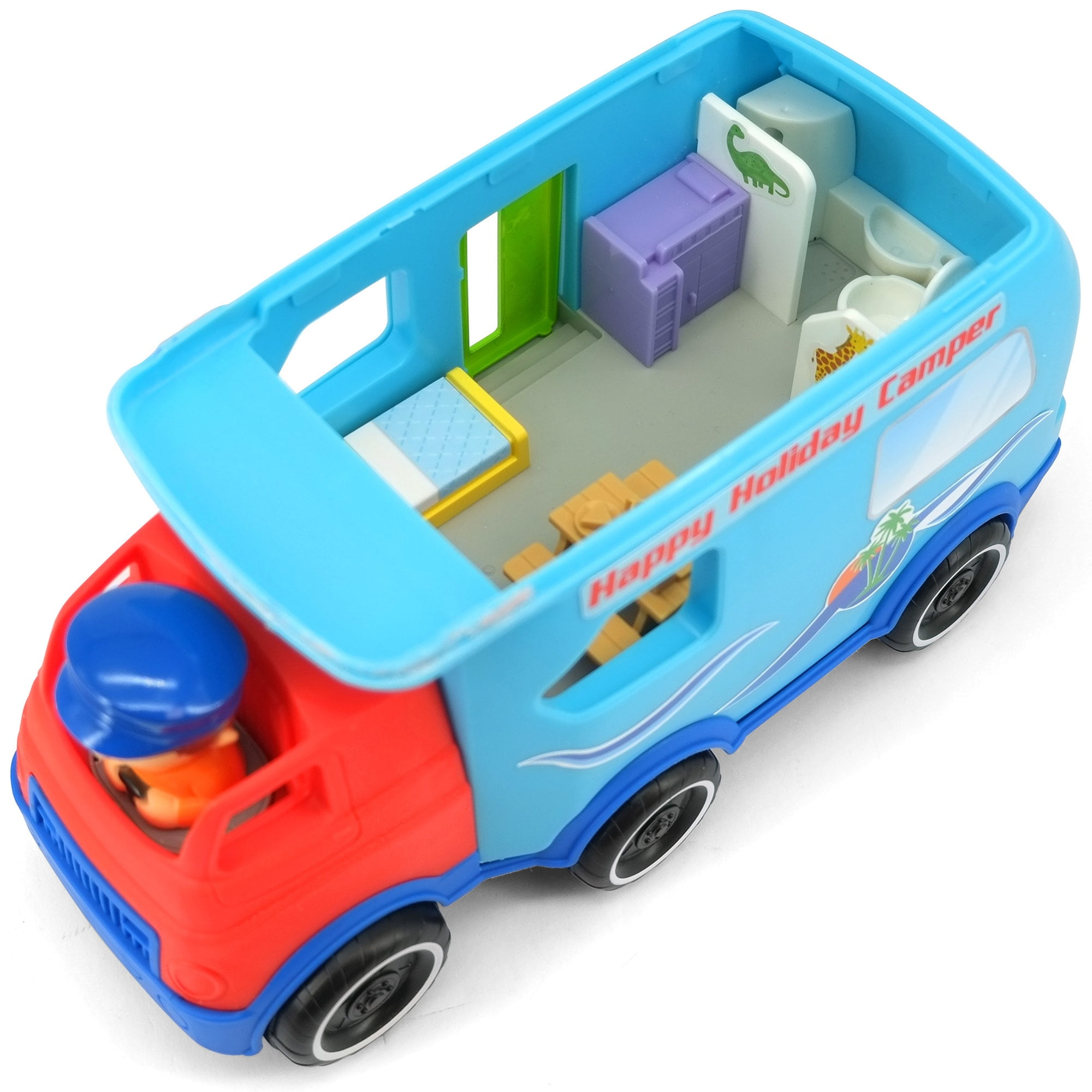 JUMP AND SING HAPPY TV他 dwe Kiddieland: Light & Sound: Activity Happy Camper - Motorized