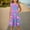 Purple, variant on Girls Flutter Sleeveless Cute Summer Dress Cartoon Dinosaur Print Loose A-Line Princess Swing Dresses for Kids 4-14 Years
