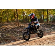 MotoTec Thunder 50cc 2-Stroke Kids Gas Dirt Bike Green