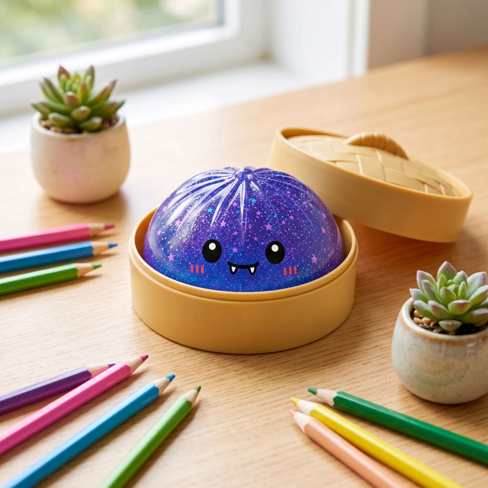 Halloween Giant Dumplings Squishies, Soft Slow Rising Stress Ball, Realistic Steamed Bun Fidget T-oy, Sensory Relief for Adults Crazy Dumpling for Fun