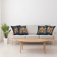 thumbnail image 4 of Ambesonne Fantasy Throw Pillow Cover 4 Pack, Oriental Castles Moon, 18", Multicolor, 4 of 7