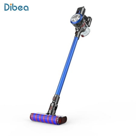 Dibea Cordless Vacuum Cleaner, 2 in 1 Handheld Vacuum, High-Power 2200mAh Li-ion Rechargeable Battery and Charging