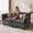 Grey, variant on Orlivla Modular Sectional Sofa, Modern Chenille Couch Love Seat Cloud Sofa for Living Room,Black