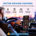 thumbnail image 3 of Transmisor FM Bluetooth Magift para coche con soporte para teléfono, 3 of 6