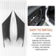 thumbnail image 5 of 2Pcs ABS Interior Door Handle Cover for -BMW Black, 5 of 5